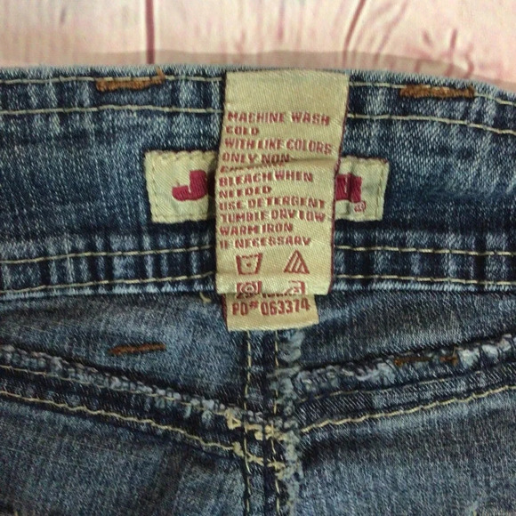 Jou Jou Boot Cut Medium Wash Blue Denim Jeans - Size 9/10 - Picture 10 of 10